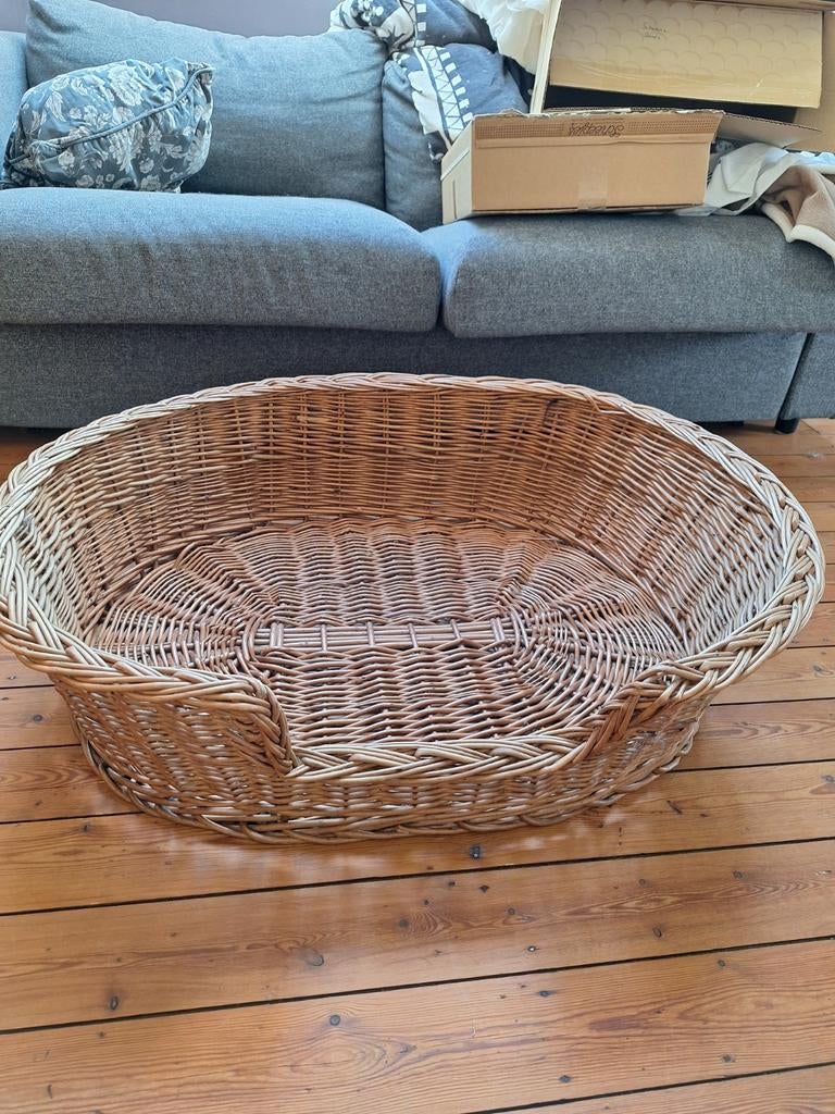 Rieten hondenmand, Dieren en Toebehoren, Ophalen