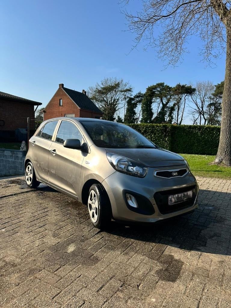 Kia Picanto 1.0 benzine – 47.000 km – 1e eigenaar, Autos, Achat, 998 cm³, Noir, 5 portes