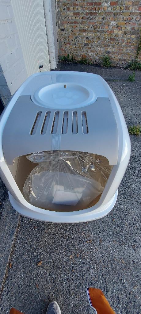 Kattenbak/toilet, Dieren en Toebehoren, Kattenbakken, Ophalen, Nieuw, Gesloten