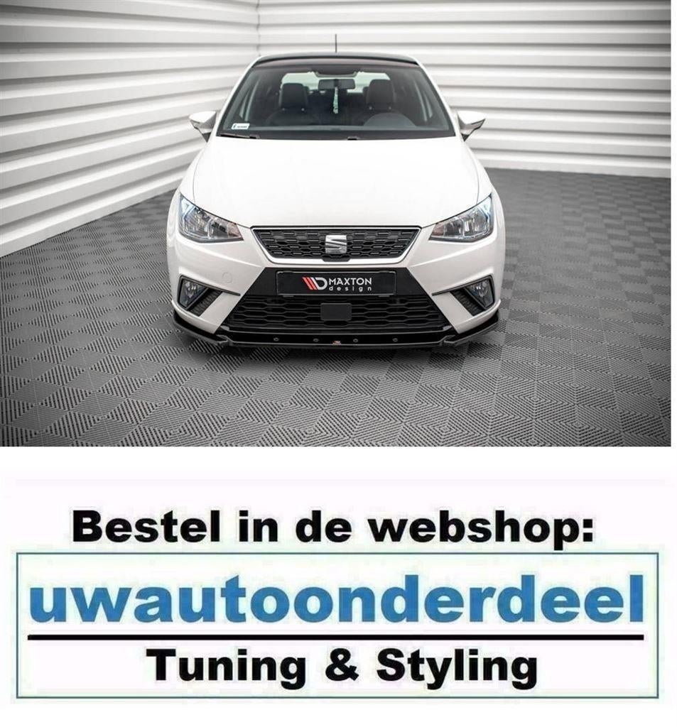 Maxton Design Spoiler Lip Splitter Voor Seat Ibiza MK5, Verzenden