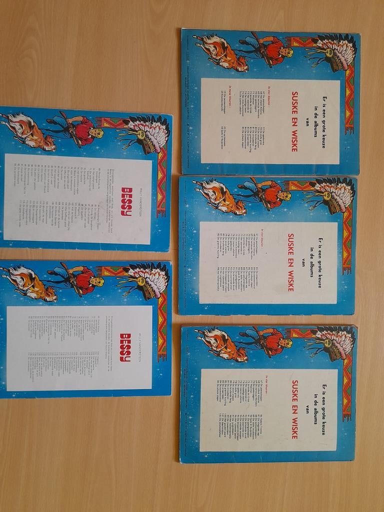 5x Bessy 1e druk, Boeken, Ophalen