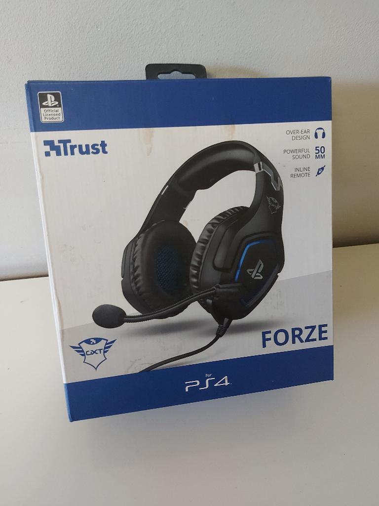 Officiële Trust-headset van Sony PS4-PS5, Ophalen of Verzenden, Zo goed als nieuw, Over oor (circumaural), Sony