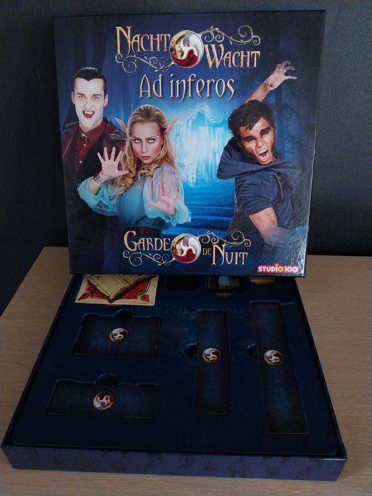 Gezelschapsspel Nachtwacht, Ophalen