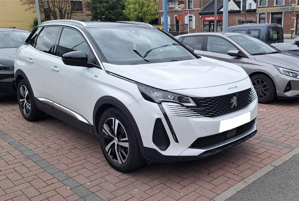 Peugeot 3008 1.5 BlueHDI GT Line, Auto's, Peugeot, Automaat, 1504 kg, Wit, Leder