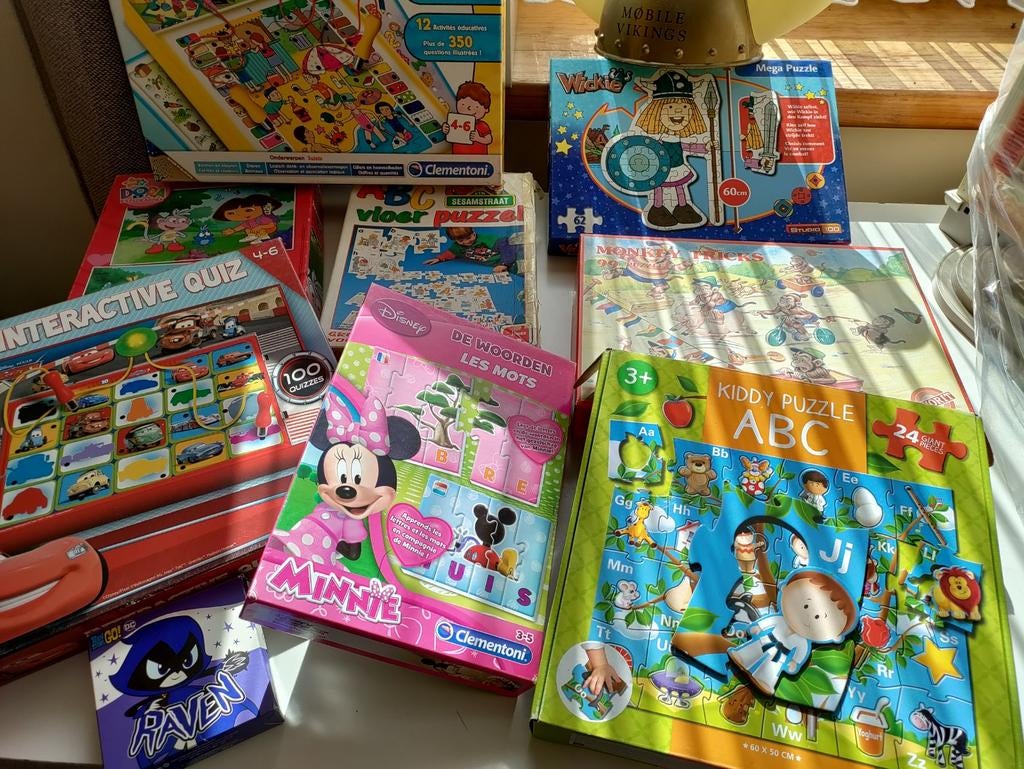 Kinder spelen/ educatief/interactief/puzzels, Ophalen