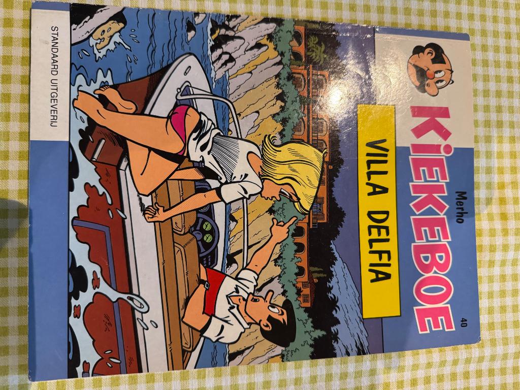 Stripverhalen, Une BD, Merho, Enlèvement, Utilisé