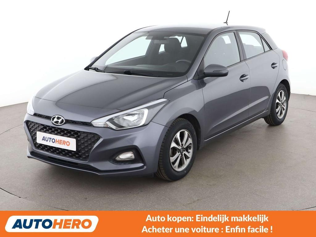 Hyundai i20 1.2 Essence (année de construction 2020), Autos, Argent ou Gris, Achat, Euro 6, Boîte manuelle