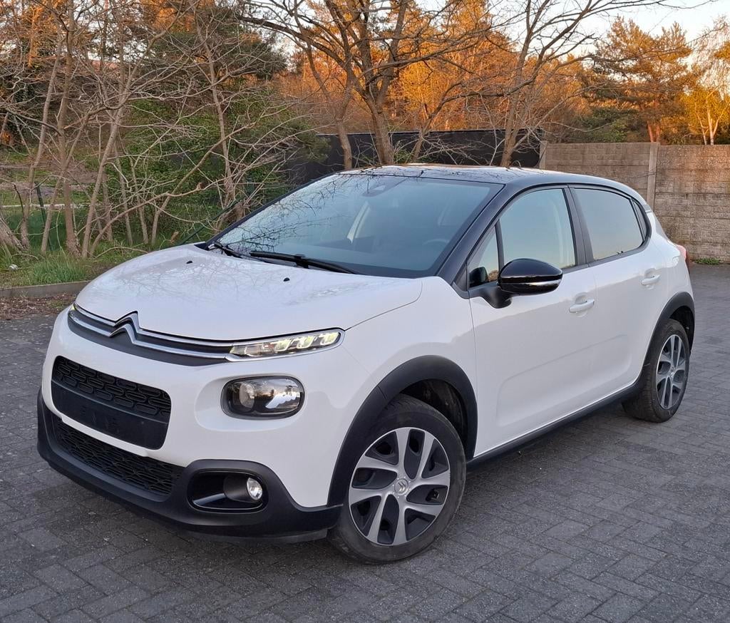 Citroën C3 1.2 Benzine, Auto's, Citroën, Voorwielaandrijving, Stof, Wit, 5 deurs
