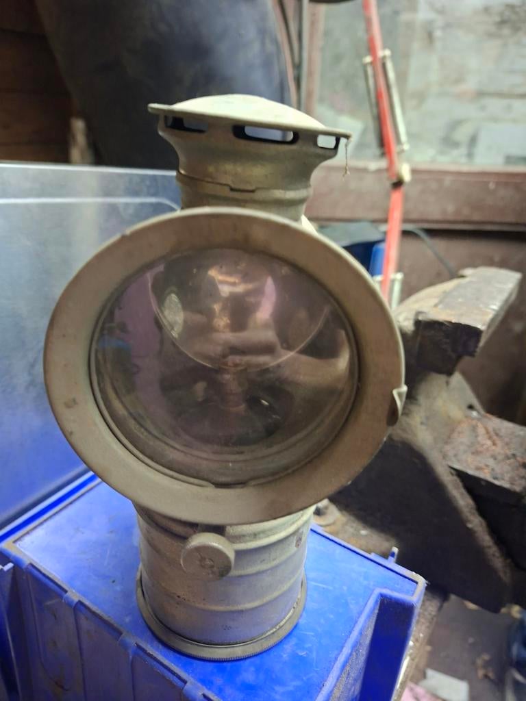 Lampe a carbur velo, Antiquités & Art