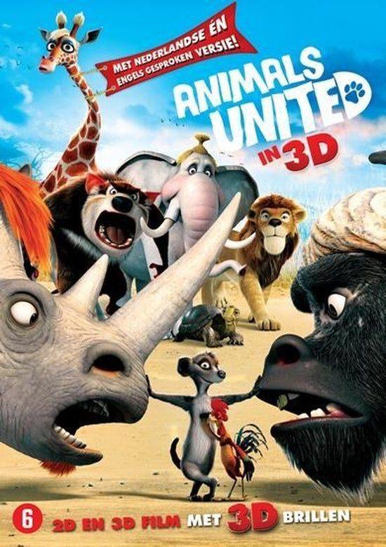 Dvd - Animals united in 3D, Ophalen of Verzenden