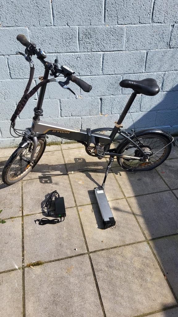 Velo btwin elect pliable électrique