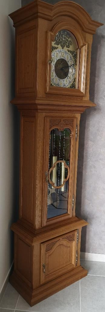 Staanklok, Huis en Inrichting, Woonaccessoires | Klokken, Zo goed als nieuw, Staande klok, Analoog, Ophalen