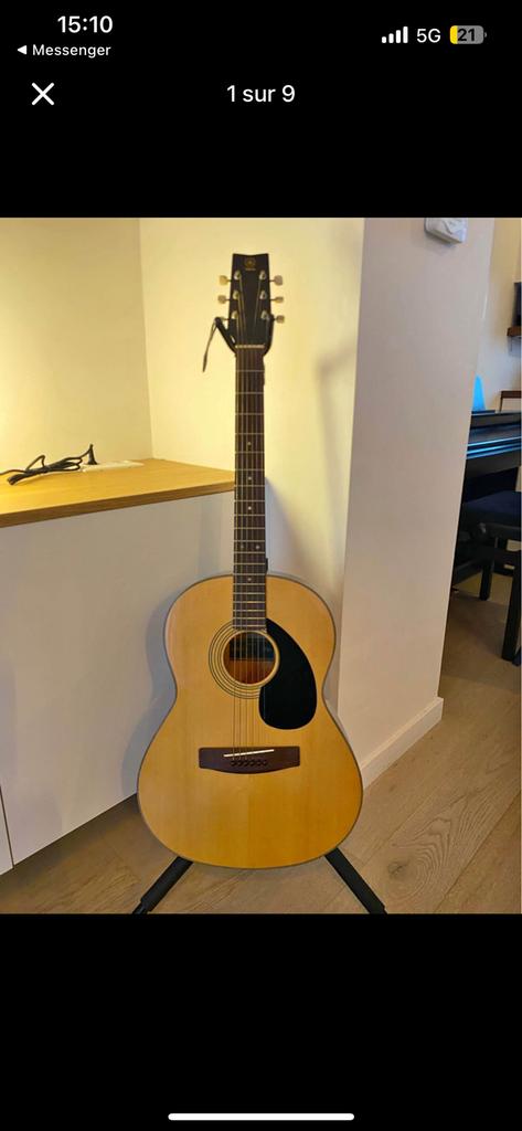Guitare Yamaha Vintage 1970, Ophalen, Zo goed als nieuw