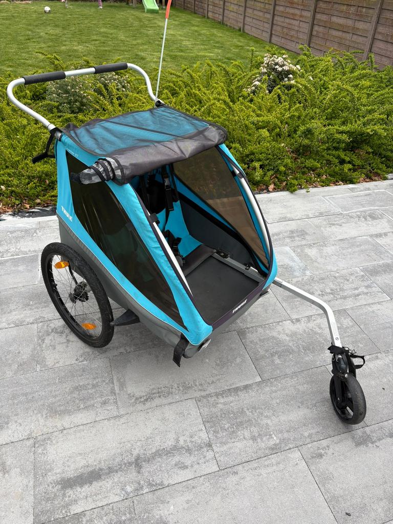 Thule XT Coaster, Ophalen, Gebruikt, Kinderkar, Opvouwbaar