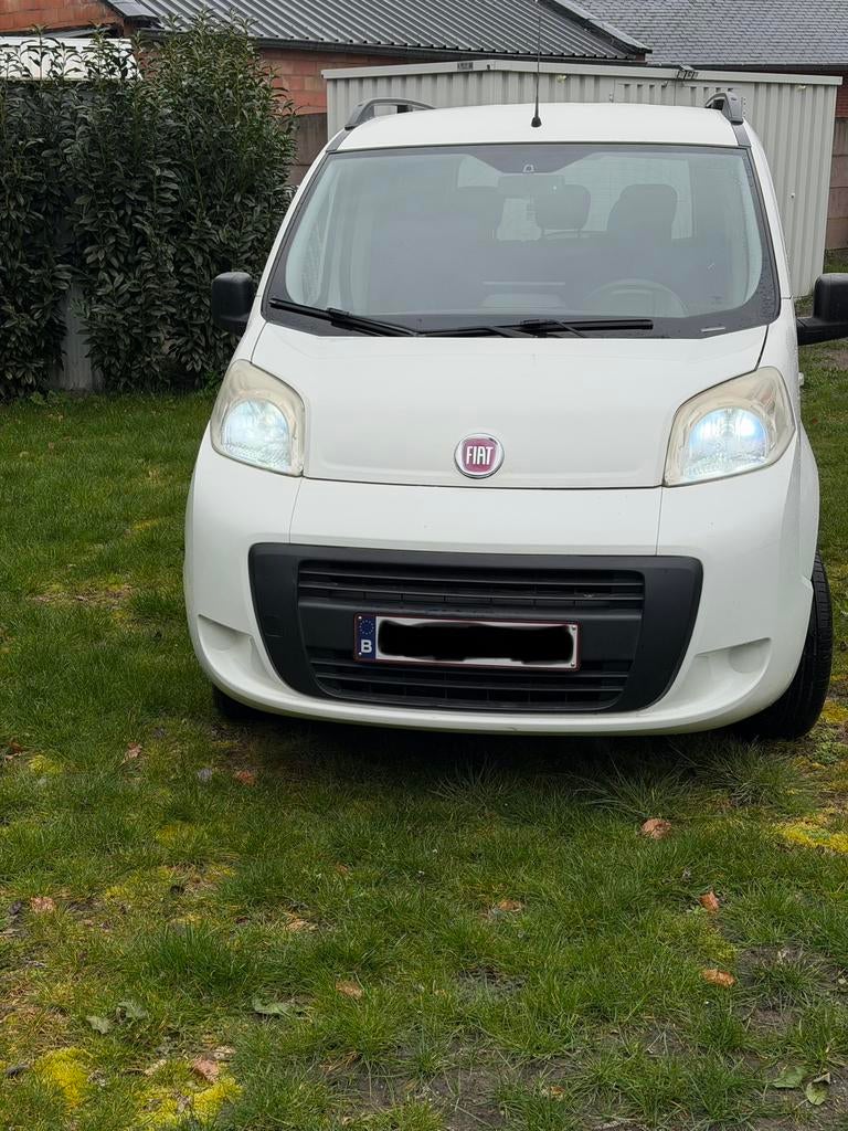 Fiat Qubo, 1400 Benzine (euro 5) Bouwjaar 2014, 117752km, Auto's, Voorwielaandrijving, Euro 5, Stof, Zwart