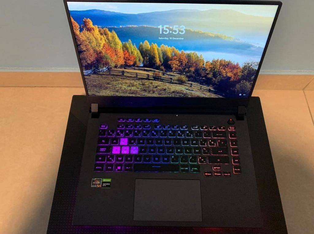 Asus ROG Strix G15 Gaming Laptop – Ryzen 7 / RTX 3060 / 16GB, Informatique & Logiciels, Ordinateurs portables Windows, SSD, 16 GB