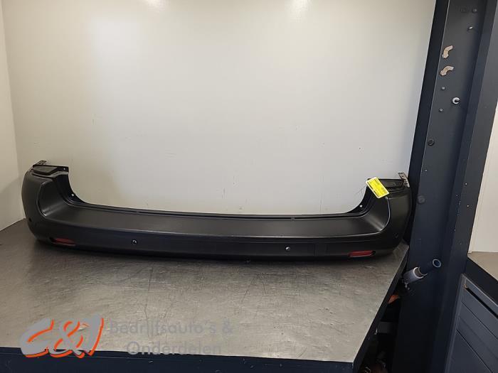 Achterbumper van een Opel Vivaro (ZWART), Gebruikt, -, -, Opel