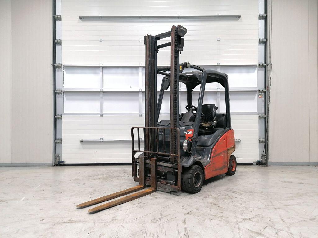 LINDE H18D-01, Zakelijke goederen, Machines en Bouw | Heftrucks en Intern transport, 1000 tot 2000 kg, LPG, Heftruck, LINDE