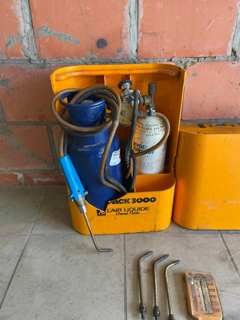Autogeen las set, Doe-het-zelf en Bouw, Gereedschap | Lasapparaten, Ophalen, Zo goed als nieuw