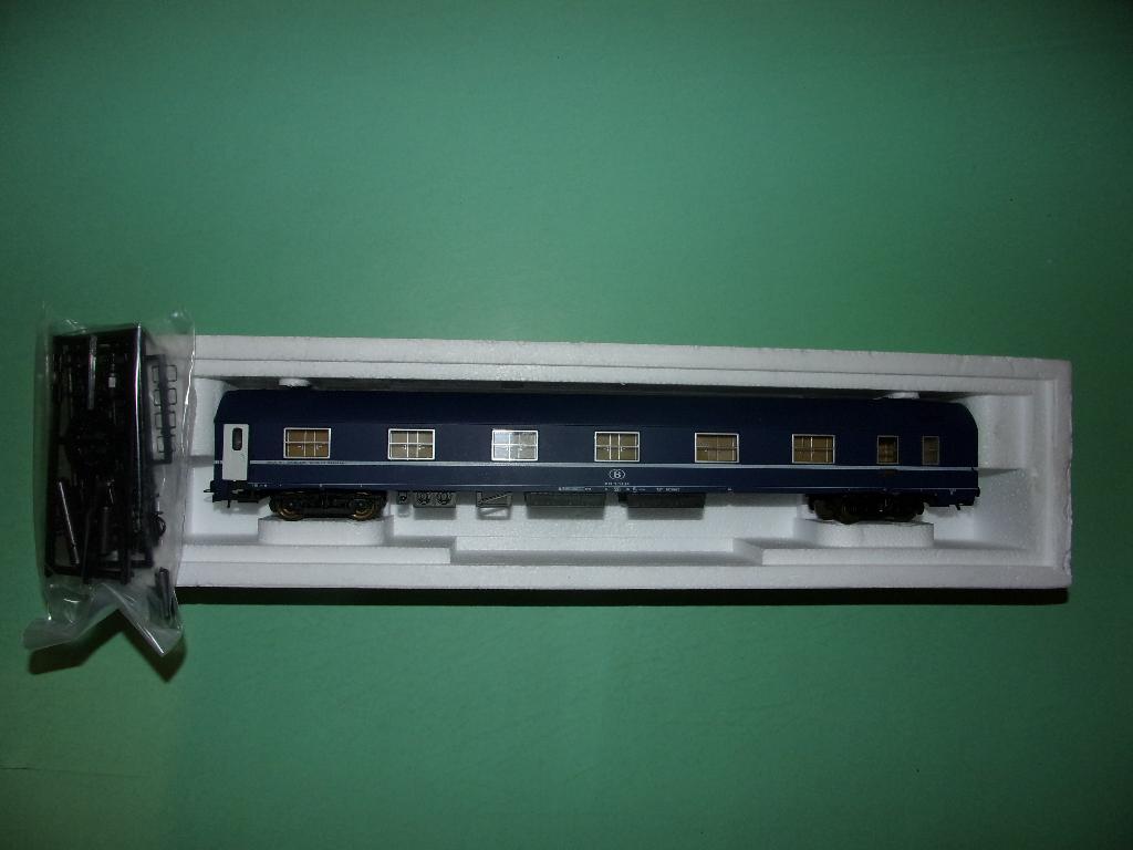 RIVAROSSI voiture lits MU 1964 bleu SNCB 3603 NEUF, Neuf, Autres marques, Enlèvement ou Envoi, Wagon