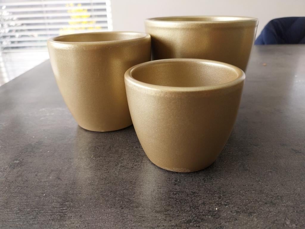 Kleine bloempotten, Ophalen, Binnen