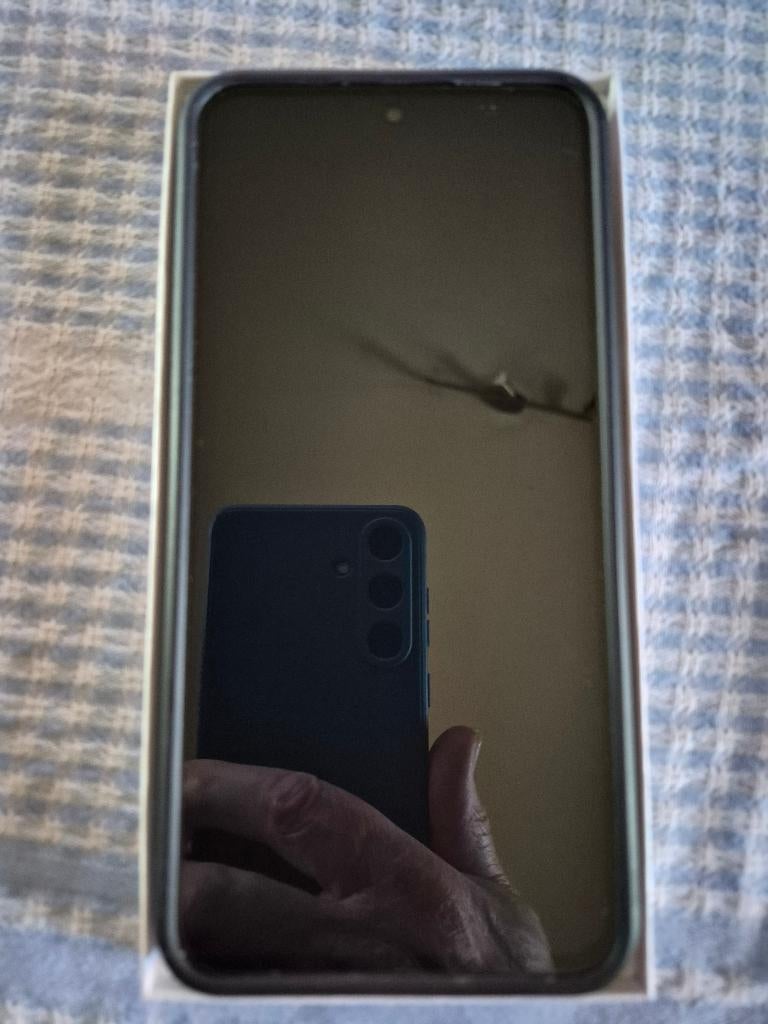 Galaxy A56-5G 128GB, 06.08.2025, als nieuw, awsome graphite., Telecommunicatie, Mobiele telefoons | Samsung, Zwart, Touchscreen