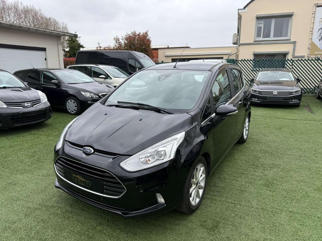 Ford B-MAX 1.0 EcoBoost TitaniumBLEUTOOTH12 M GARANTIE, Voorwielaandrijving, Stof, Gebruikt, B-Max