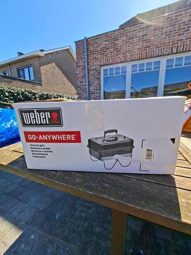 Barbecue à charbon Weber Go Anywhere NOUVEAU, Enlèvement