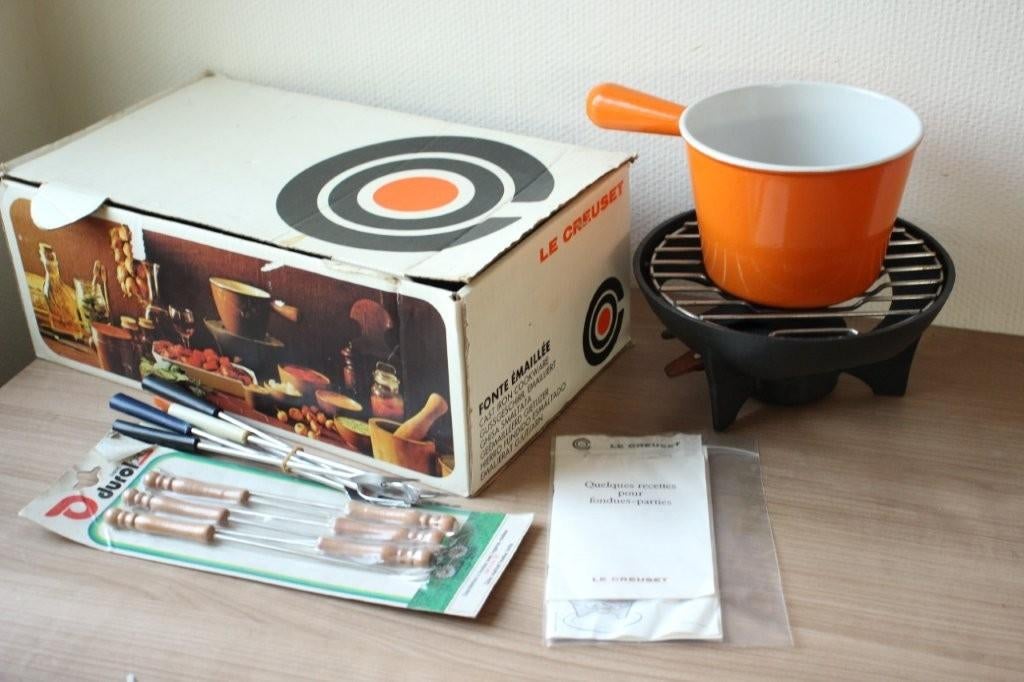 Le creuset fondue set, Ophalen of Verzenden