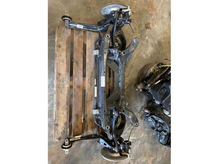 Achteras voorwielaandrijving van een Ford Focus, Auto-onderdelen, Remmen en Aandrijving, Gebruikt, -, -, Ophalen of Verzenden