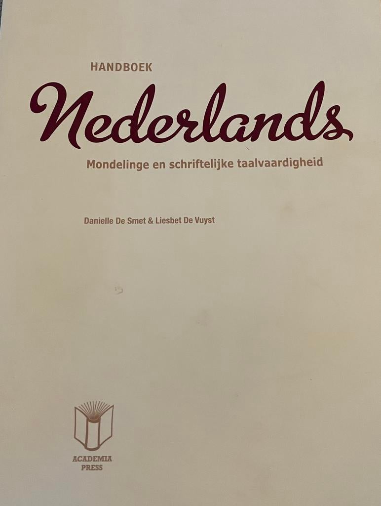 Danielle de Smet - Handboek, Ophalen of Verzenden, Danielle de Smet; Liesbet de Vuyst