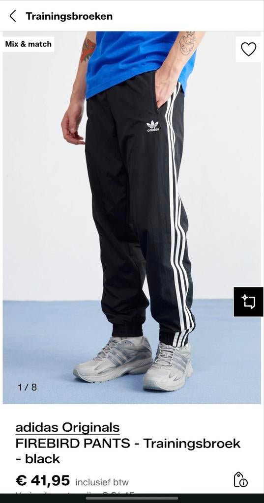 Adidas sport broek dames/heren, Adidas, Zwart, Overige typen, Zo goed als nieuw