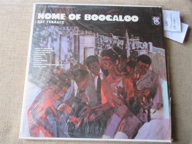 Lp  Ray Terrace - Home Of Boogaloo, Gebruikt, Overige typen, Ophalen of Verzenden, 12 inch
