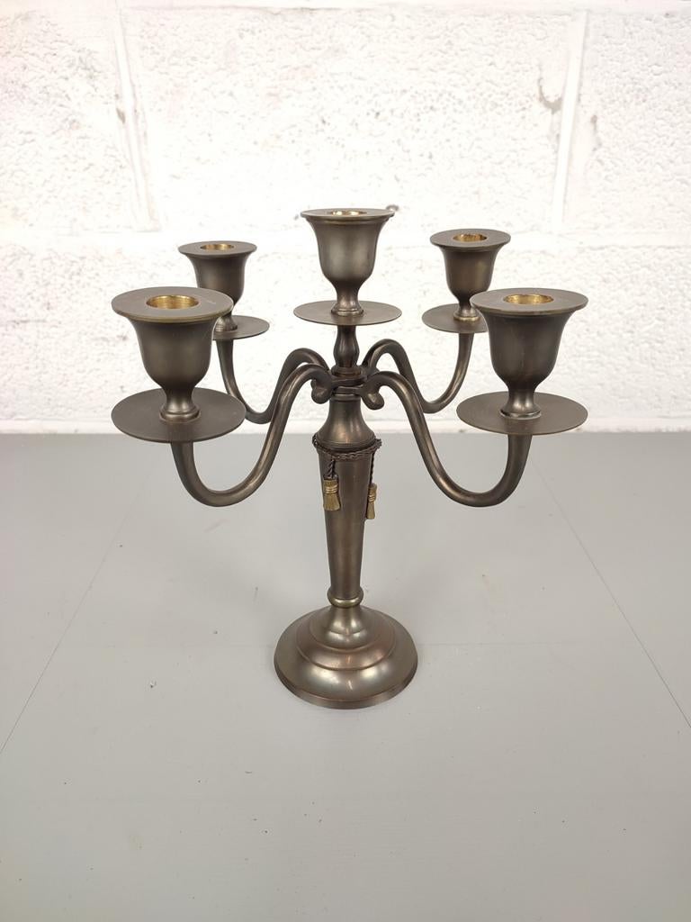 Messing kandelaar, Antiek en Kunst, Ophalen of Verzenden