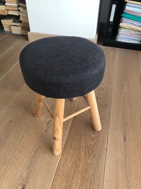 Tabouret moderne, Maison & Meubles, Enlèvement ou Envoi, Bois, 30 à 60 cm