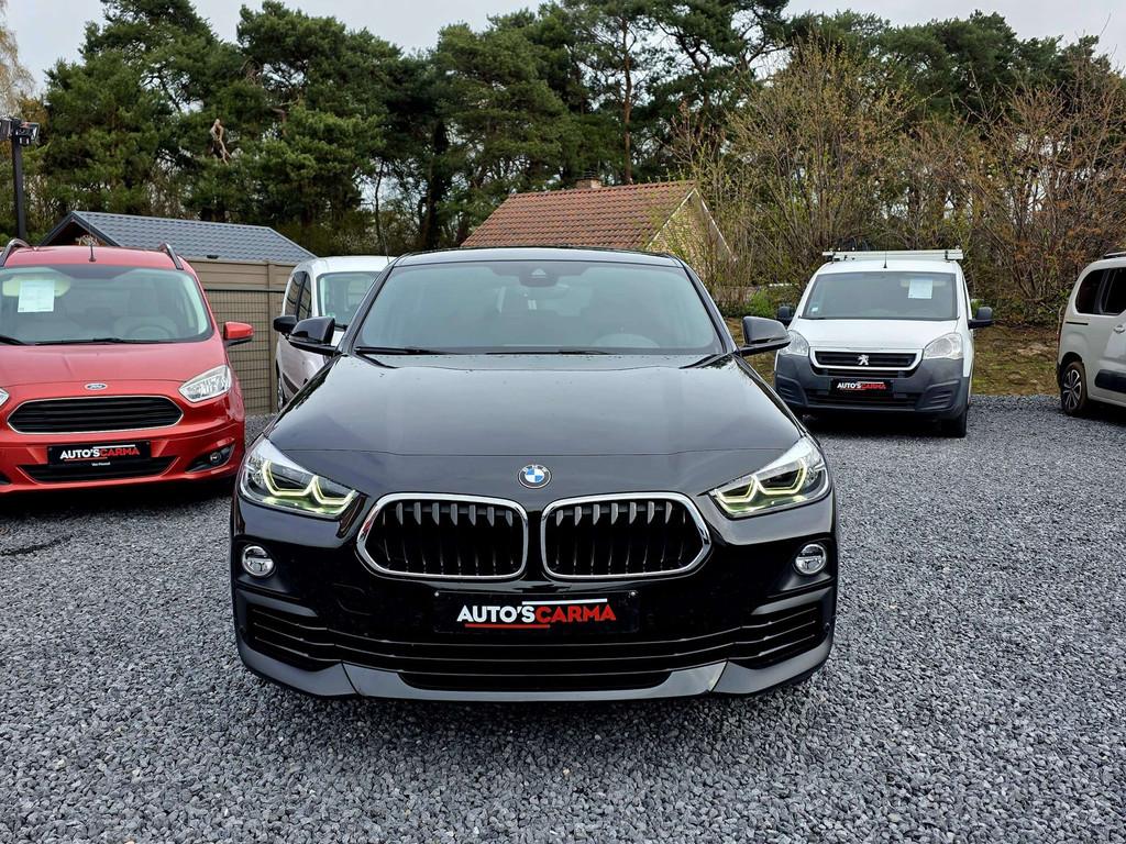 BMW X2 Benzine Automaat Airco ParkeerS Led Xenon Leder *, Auto's, BMW, Automaat, X2, Gebruikt, Zwart