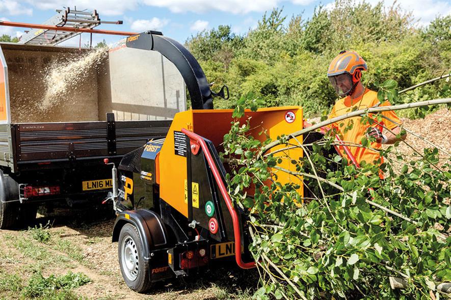 Houthakselaar 16cm te huur!, Enlèvement, Comme neuf, Essence