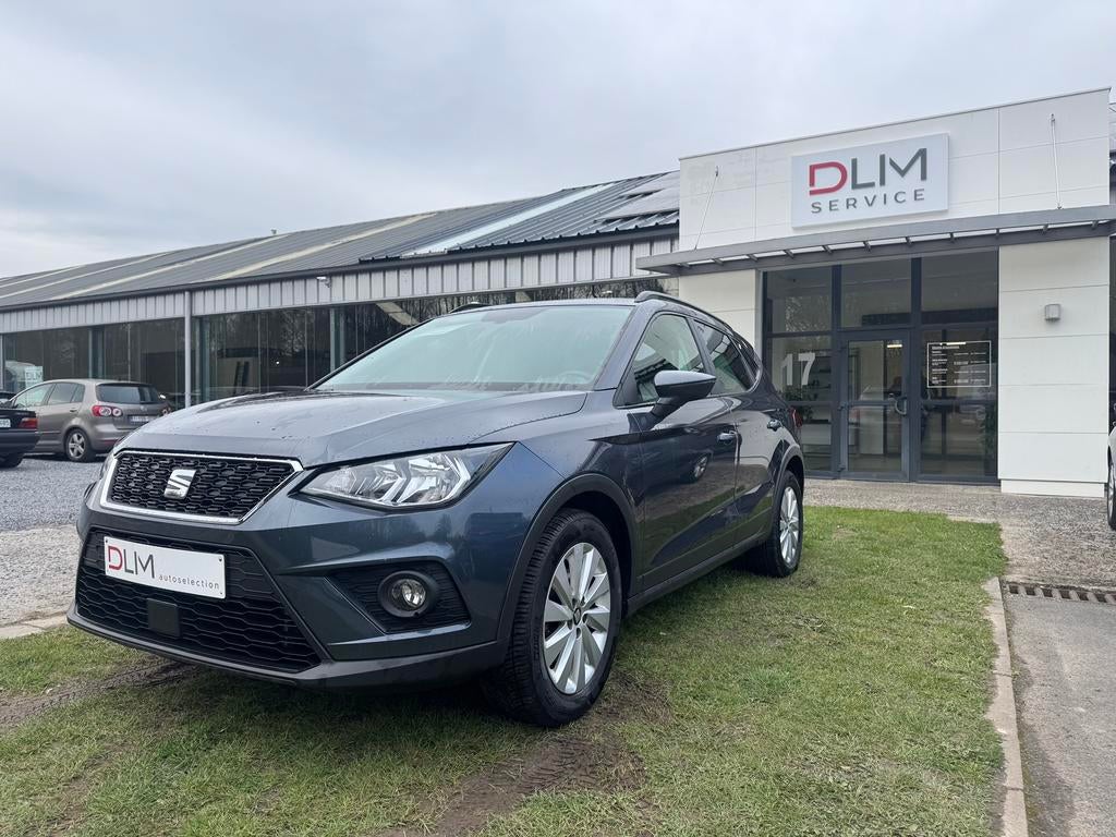 Seat Arona Tsi 115Cv Dsg 2020 71.000km gps CarPlay, Argent ou Gris, Achat, Entreprise, Garantie prolongée