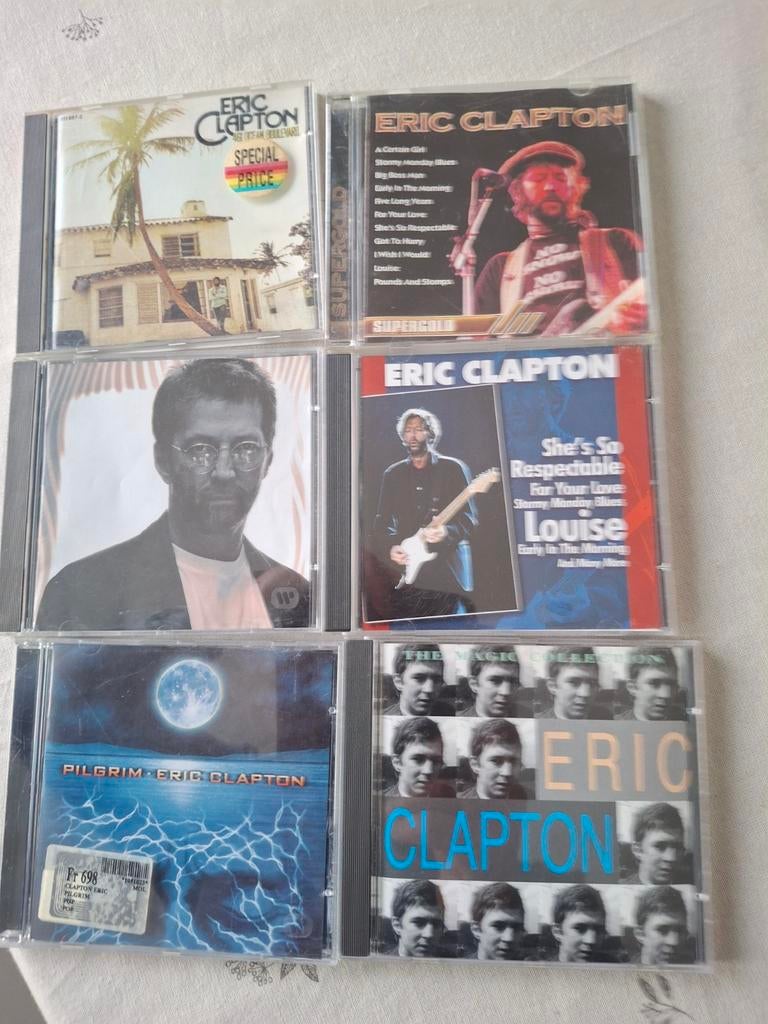 Cds eric clapton   uitzoeken 1.5 euro, Ophalen of Verzenden