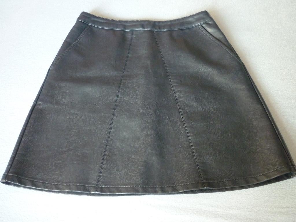 Imitatie Lederen Rok America Today, Kleding | Dames, Rokken, Blauw, Nieuw, Ophalen of Verzenden, Maat 36 (S)