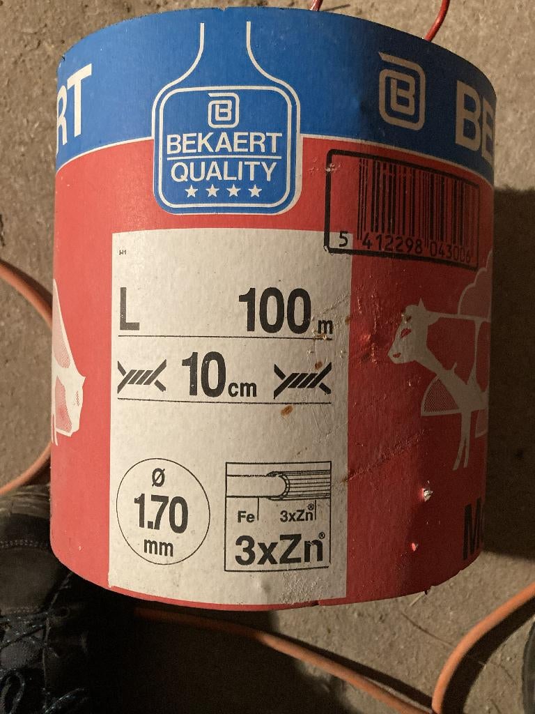 prikkeldraad 100m, Ophalen, Nieuw, 20 meter of meer, Prikkeldraad