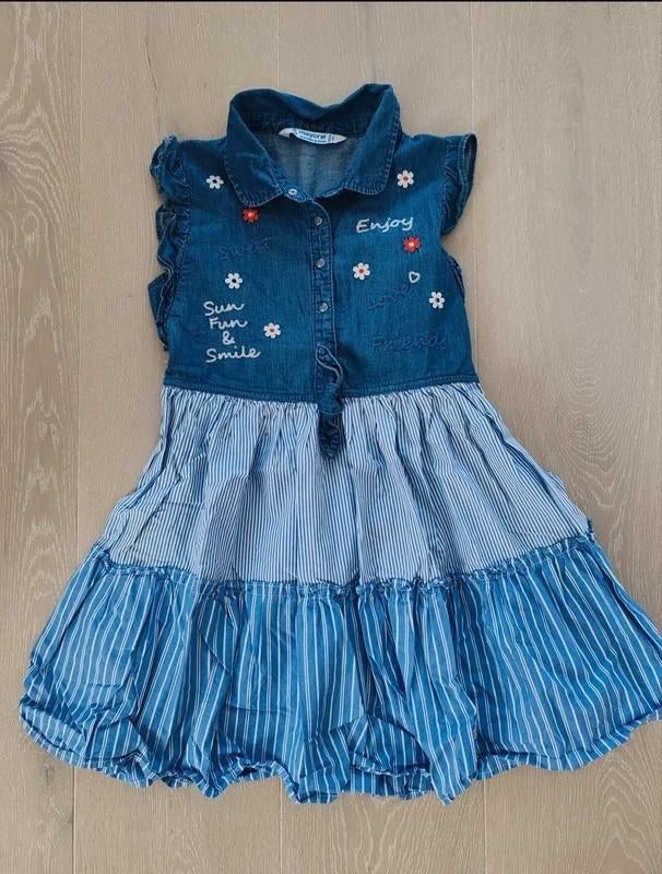 Mayoral kleedje, Meisje, MAYORAL, Ophalen of Verzenden, Zo goed als nieuw