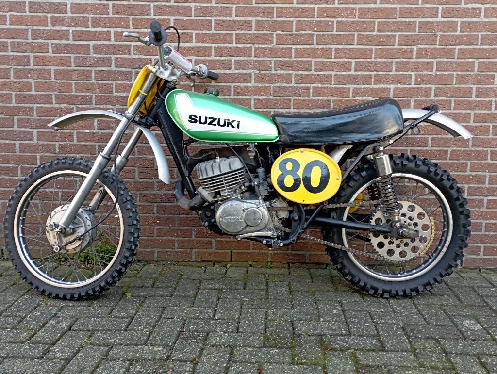 SUZUKI 250 TWINSCHOKCROSSER 1971, Motoren, 250 cc, Crossmotor, 1 cilinder