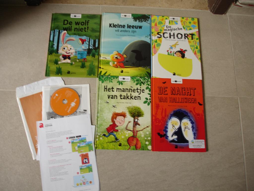 Prachtig boekenpakket leesknuffels Averbode met CD Nieuw, Ophalen of Verzenden, Nieuw