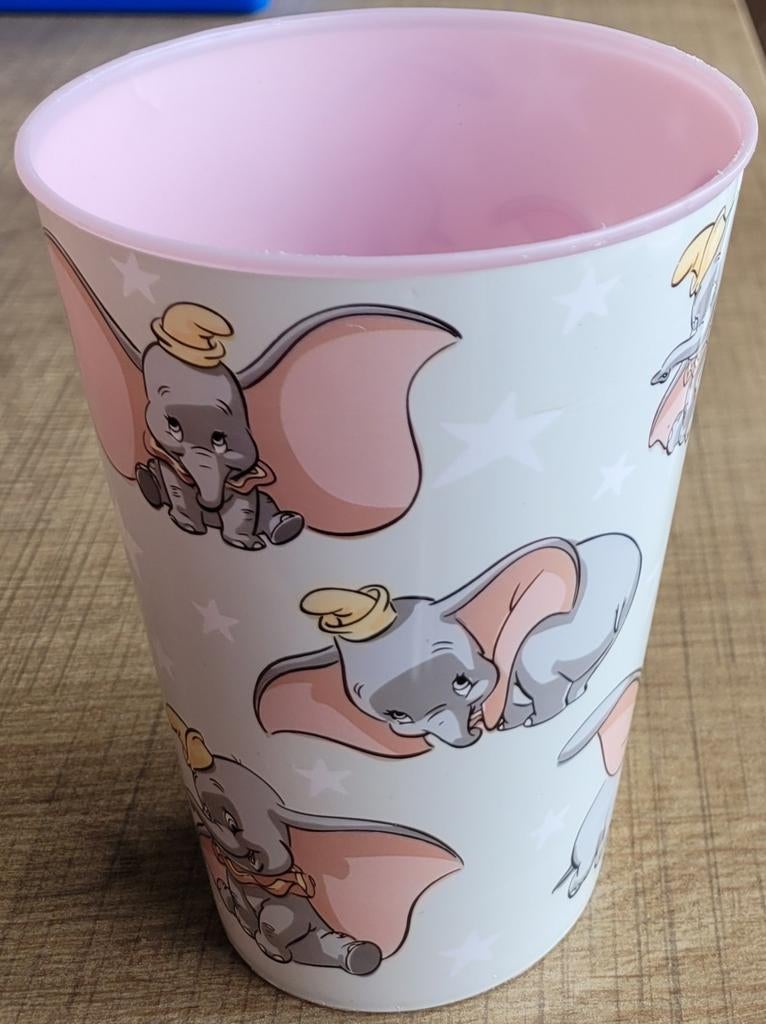 Disney - Dumbo: beker, Ophalen of Verzenden, Bambi of Dumbo, Zo goed als nieuw, Overige typen