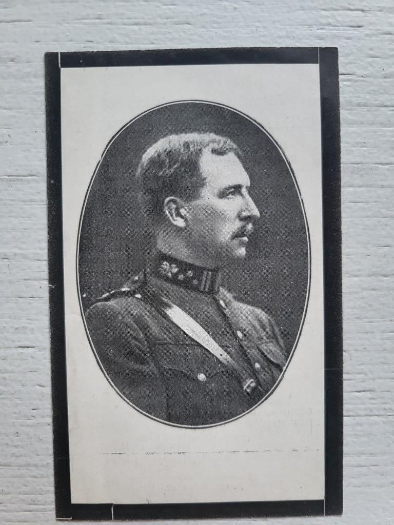 Rouwprentje Koning Albert I

(In goede staat), Verzamelen, Bidprentjes en Rouwkaarten, Ophalen of Verzenden