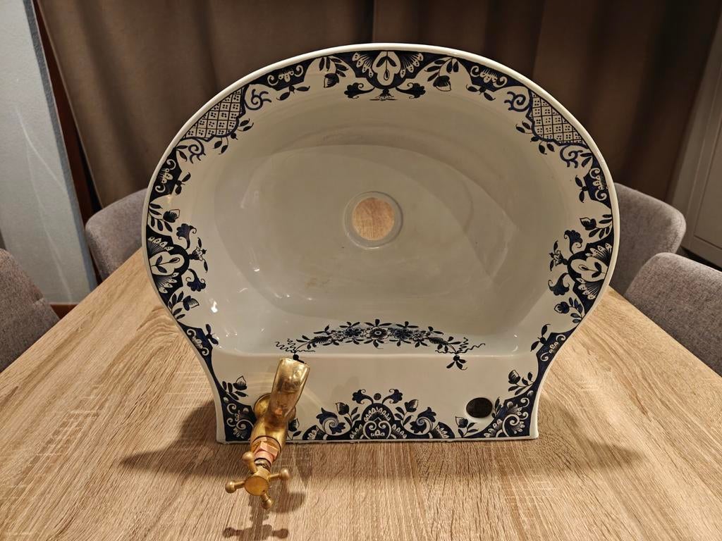 Antieke wastafel - vieux Rouen, Antiquités & Art, Enlèvement, Cuivre