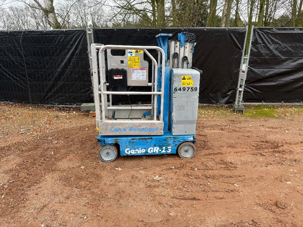 Masthoogwerker Genie GR-15 (6,5m), Doe-het-zelf en Bouw, Lieren en Takels, Gebruikt, Ophalen