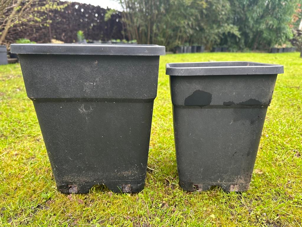 Pot jardin 100+ pieces 2eur/piece 28x23cm et 25x18cm, Jardin & Terrasse, Moins de 30 cm, Synthétique, Enlèvement, Jardin