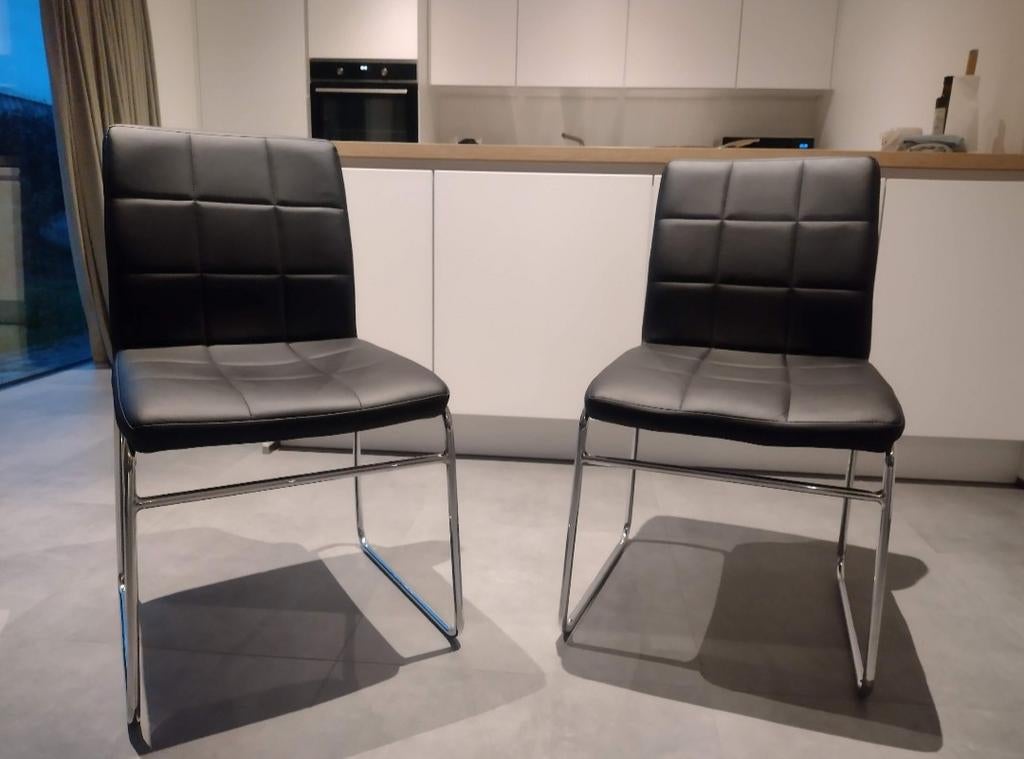 4 eetkamerstoelen HAMMEL, Maison & Meubles, Chaises, Enlèvement